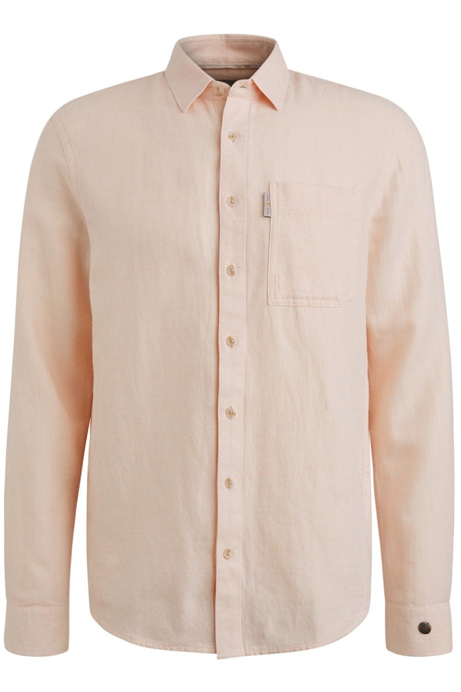 OVERHEMD VAN KATOEN LINNEN CSI2504264 7106 CREAM TAN